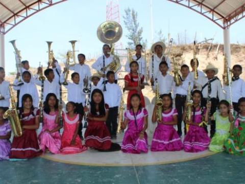 Semillero Creativo de Banda filarmónica municipal Santiago Amoltepec